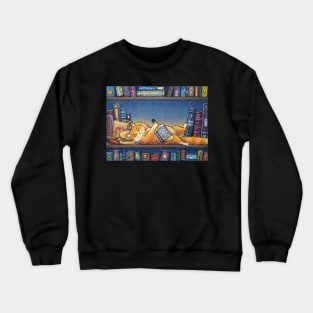 Book cat Crewneck Sweatshirt